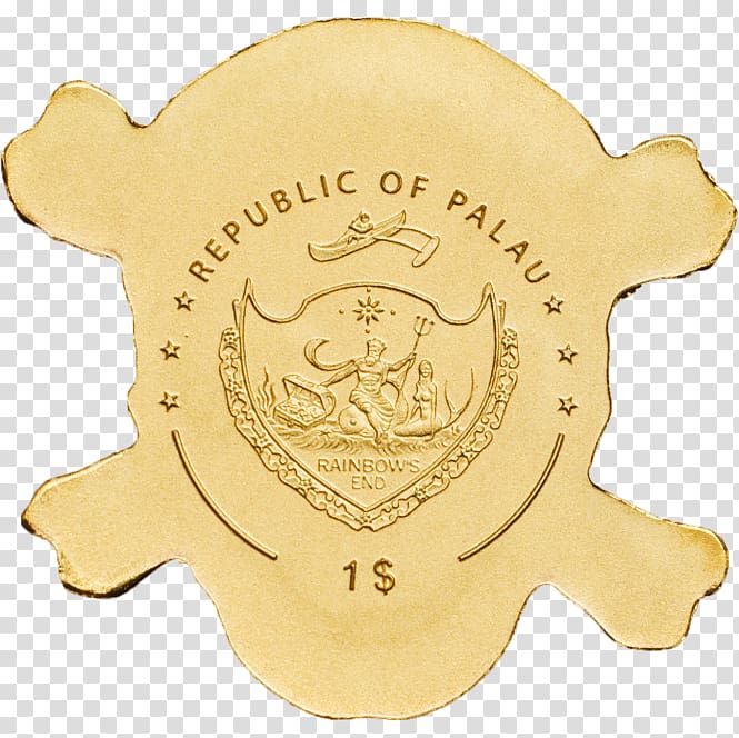 Palau Gold coin Dollar coin, Coin transparent background PNG clipart
