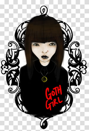 Hair Cartoon png download - 744*1024 - Free Transparent Goth Subculture png  Download. - CleanPNG / KissPNG