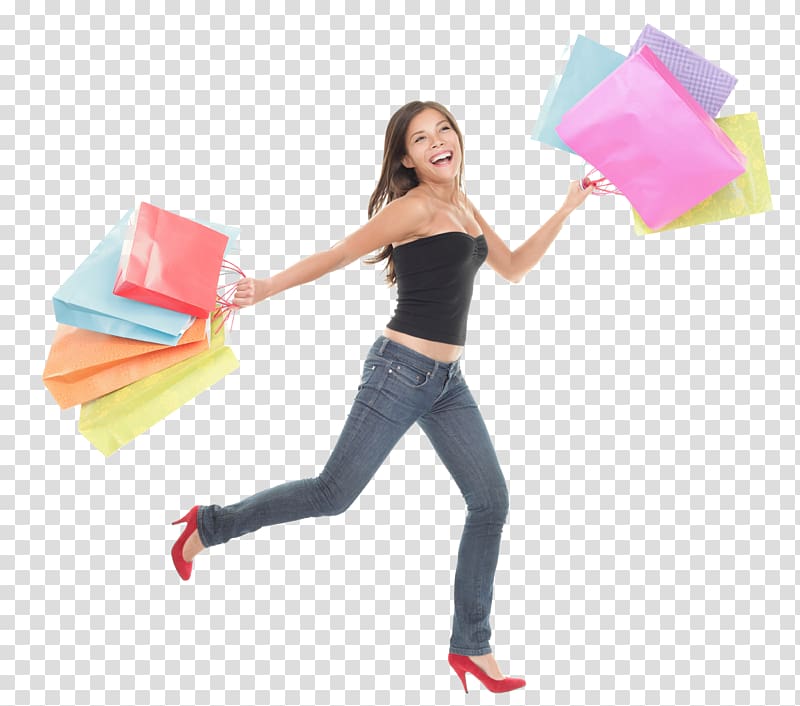 Shopping bag Woman, Shopping Girl shopping transparent background PNG ...