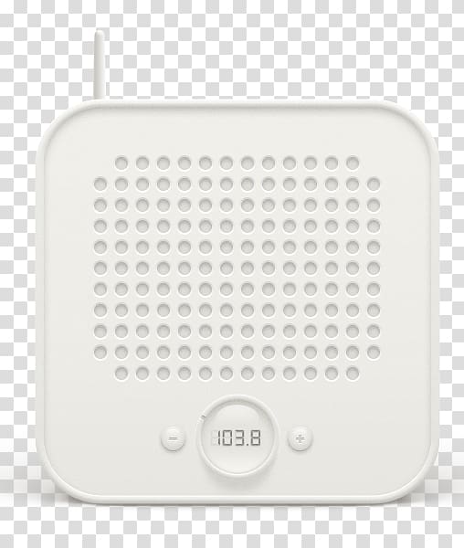 Broadcasting Radio Icon, White square Radio transparent background PNG clipart