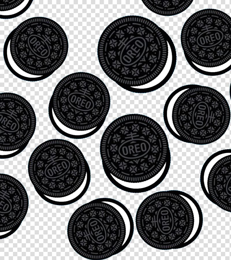 Oreo Cookie Macaron , Hand-painted cookies transparent background PNG clipart