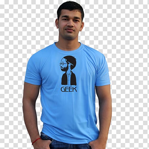 T-shirt Shoulder Sleeve, t shirt nerd transparent background PNG clipart
