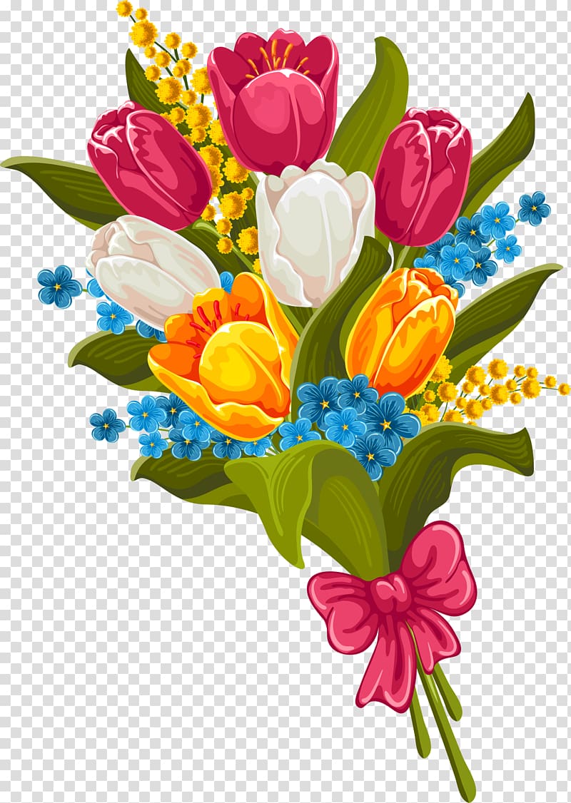 Flower bouquet frame , Beautiful red bouquet transparent background PNG clipart