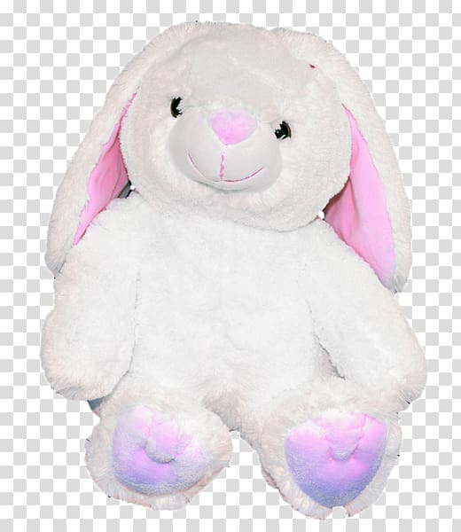 Teddy bear Easter Bunny Rabbit Build-A-Bear Workshop, round eyes transparent background PNG clipart