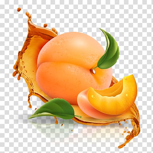 Juice Apricot Fruit, Apricot Free transparent background PNG clipart