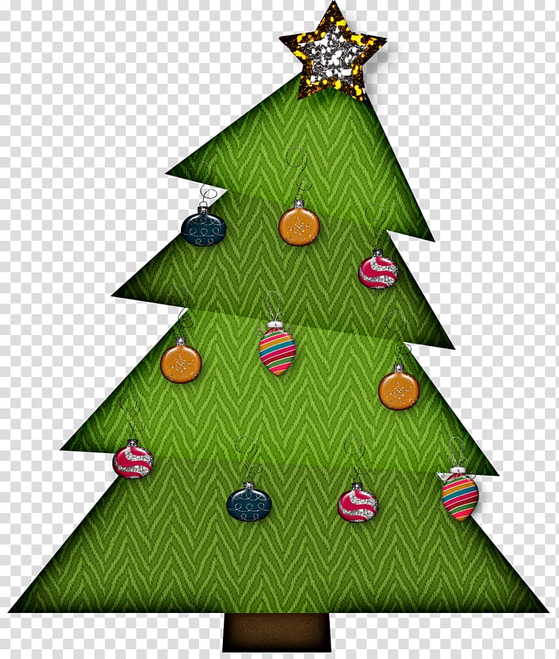 Christmas tree Christmas ornament Green Pattern, Christmas tree transparent background PNG clipart