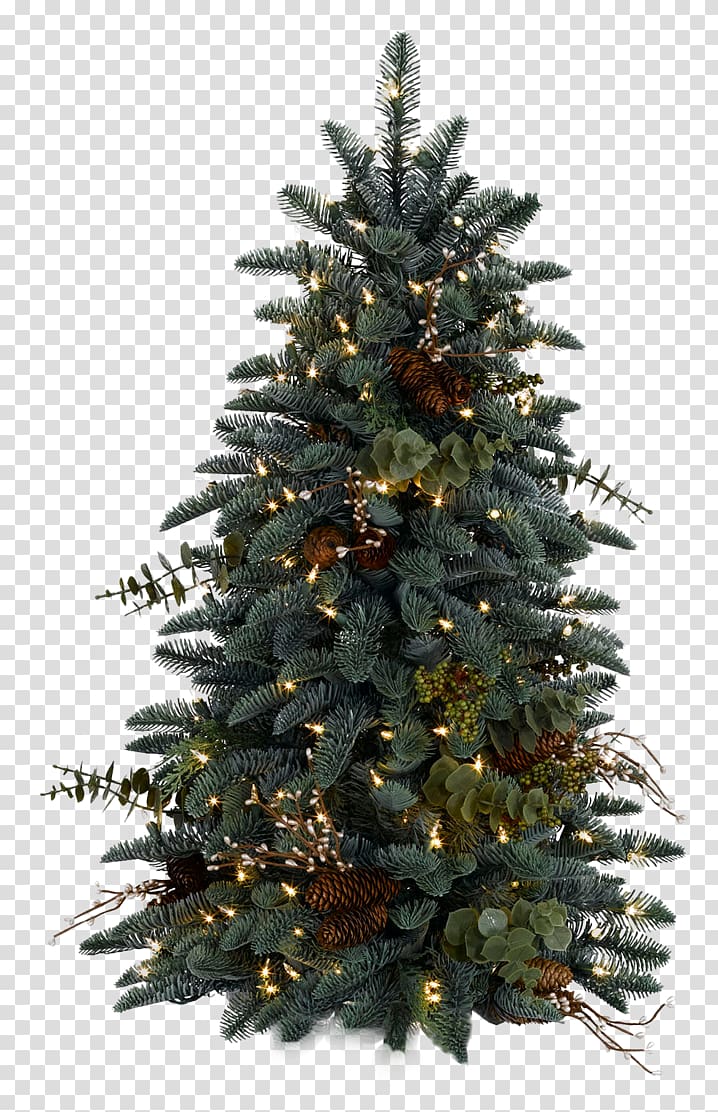 Balsam Hill Artificial Christmas tree, tree transparent background PNG clipart