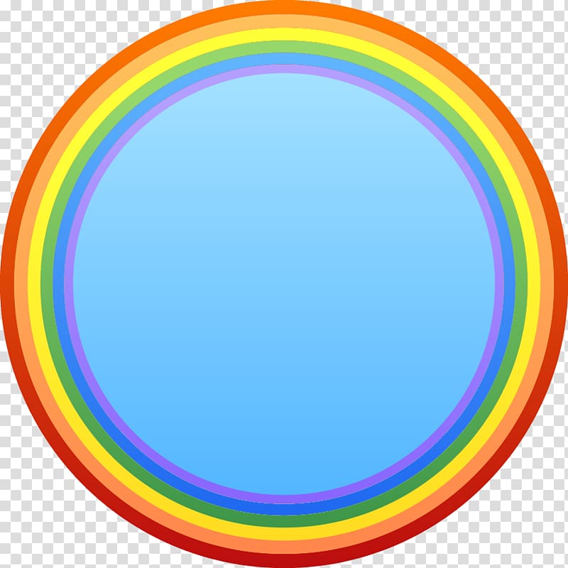 round rainbow frame, Rainbow Daleville High School Circle Google s, Circular rainbow circle transparent background PNG clipart