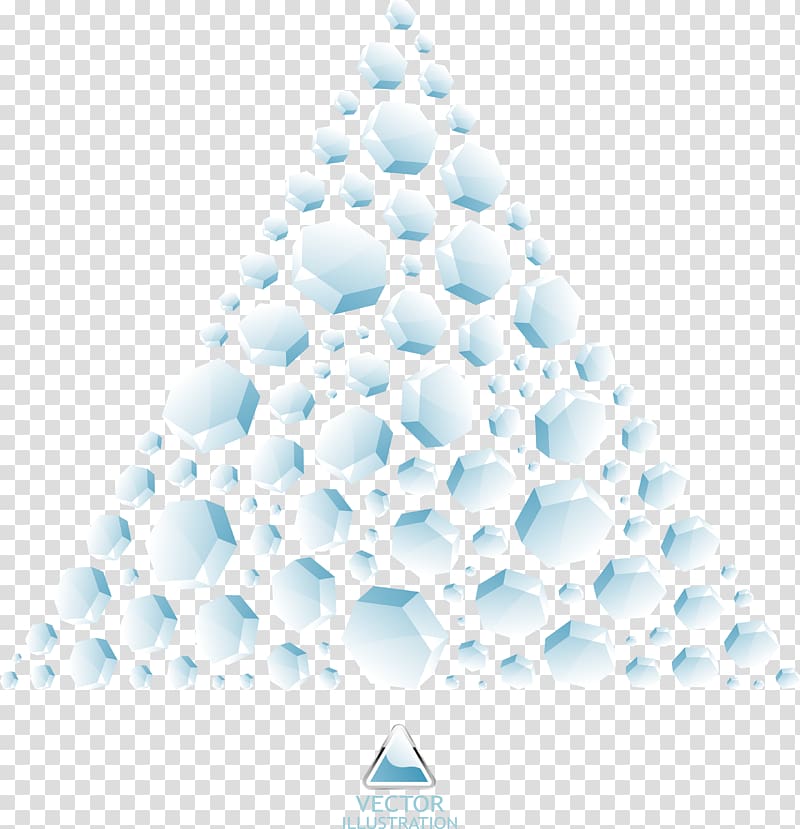 , Floating triangle geometry transparent background PNG clipart