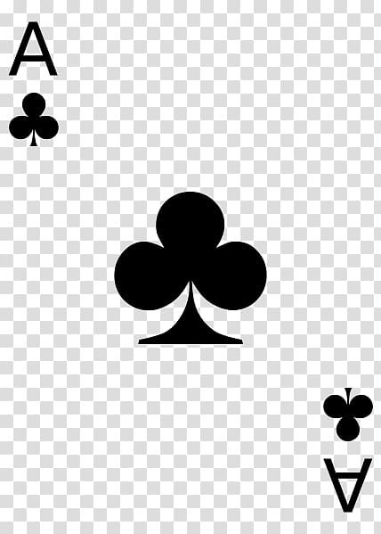 Ace of spades Playing card Espadas Card game, ace of clubs transparent background PNG clipart
