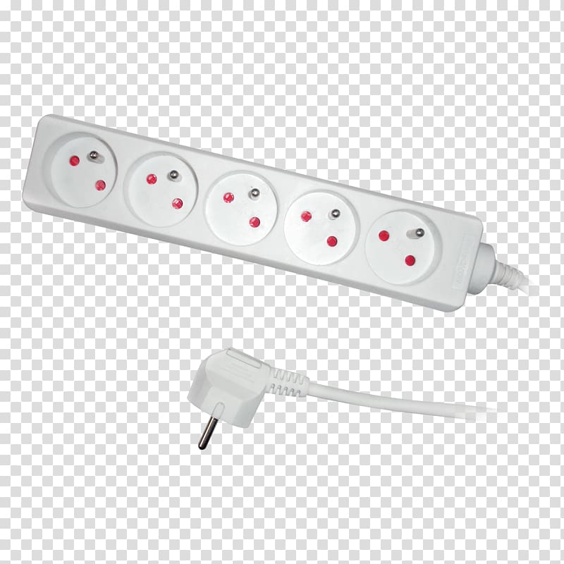 AC power plugs and sockets Electrical cable Power Strips & Surge Suppressors Extension Cords Power cable, Socket Extension Cord transparent background PNG clipart