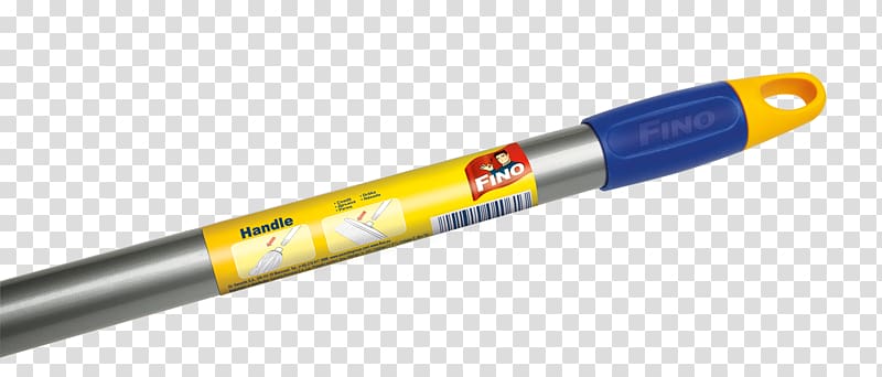 Yellow Floor Pen Mop Blue, pen transparent background PNG clipart