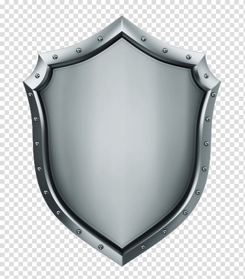 medieval shield with transparent background
