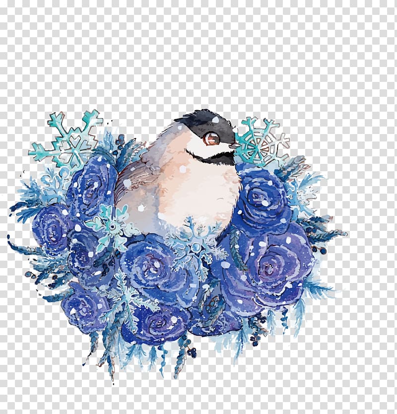 Bird Icon, bird and snow transparent background PNG clipart