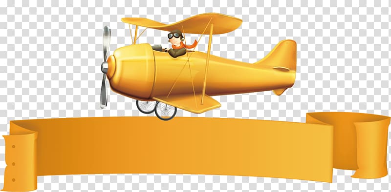 Airplane Aircraft Illustration, Tag creative cartoon poster promotional material transparent background PNG clipart