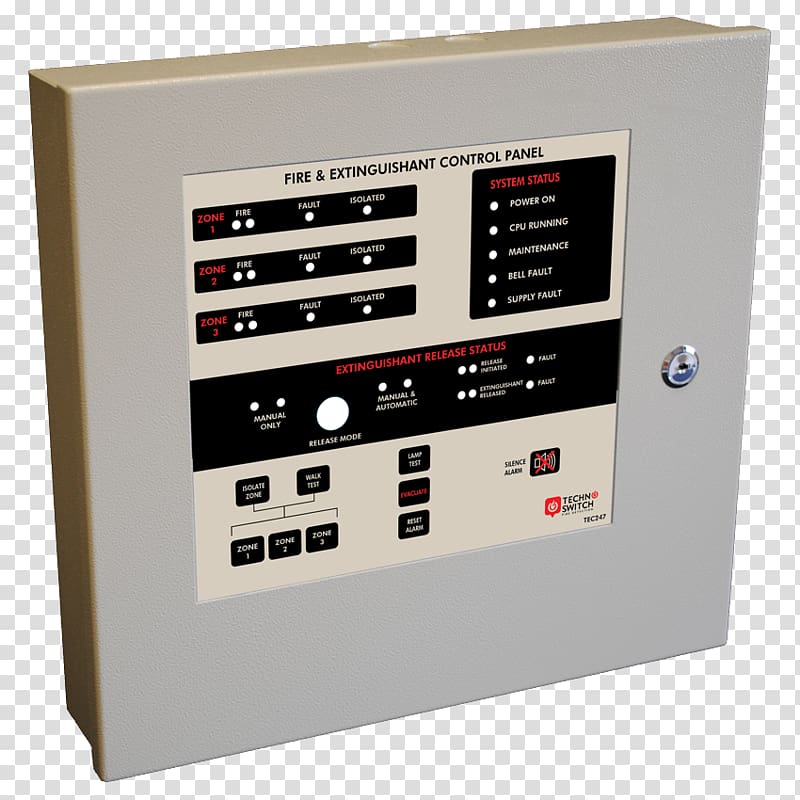 Fire alarm control panel Technoswitch Control system, Control panel transparent background PNG clipart
