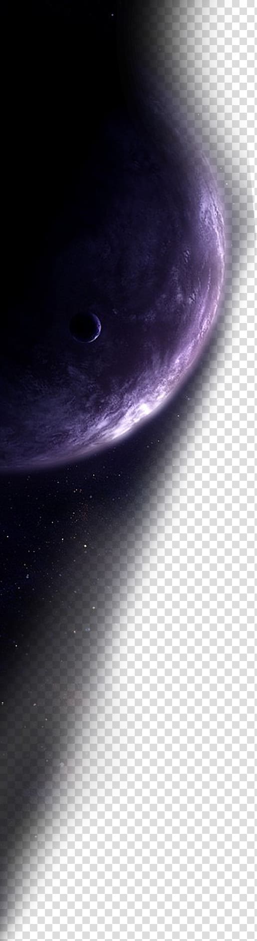 purple planet, Luminescent Planet transparent background PNG clipart