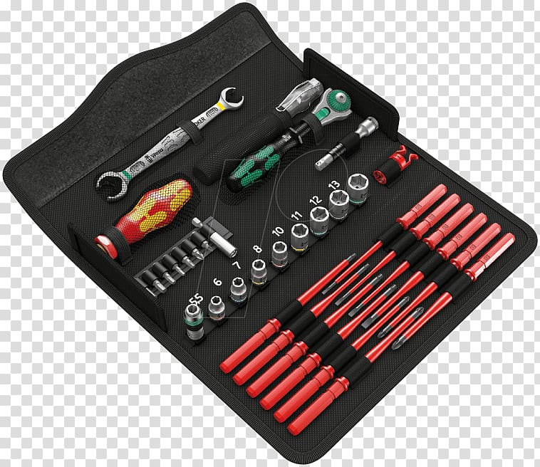 Wera Kraftform Kompakt Multi-Bit Screwdriver Set Wera Tools Hand tool Spanners, screwdriver transparent background PNG clipart