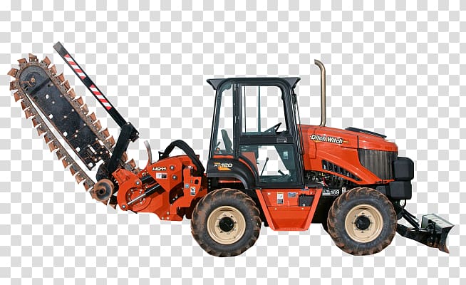 TUFFMAN Equipment & Supply Trencher Ditch Witch Heavy Machinery, ditch witch backhoe transparent background PNG clipart