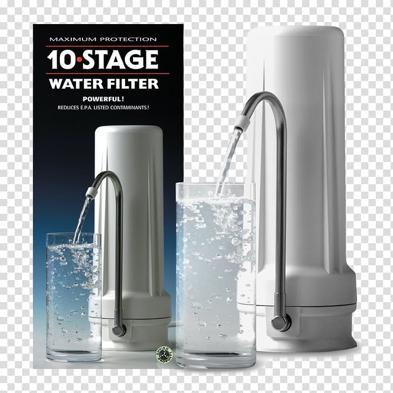 Water Filter Filtration Tap water Countertop, stage transparent background PNG clipart