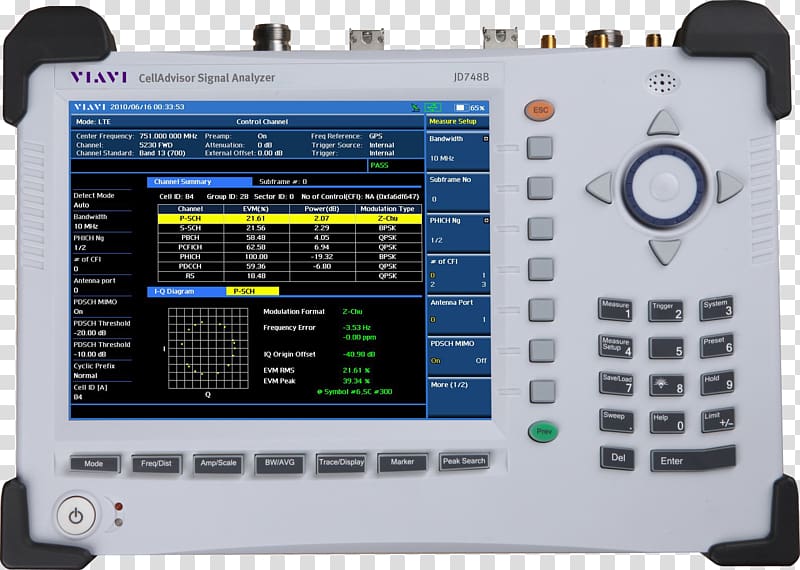 Viavi Solutions Base station Analyser Mobile Phones Spectrum analyzer, others transparent background PNG clipart