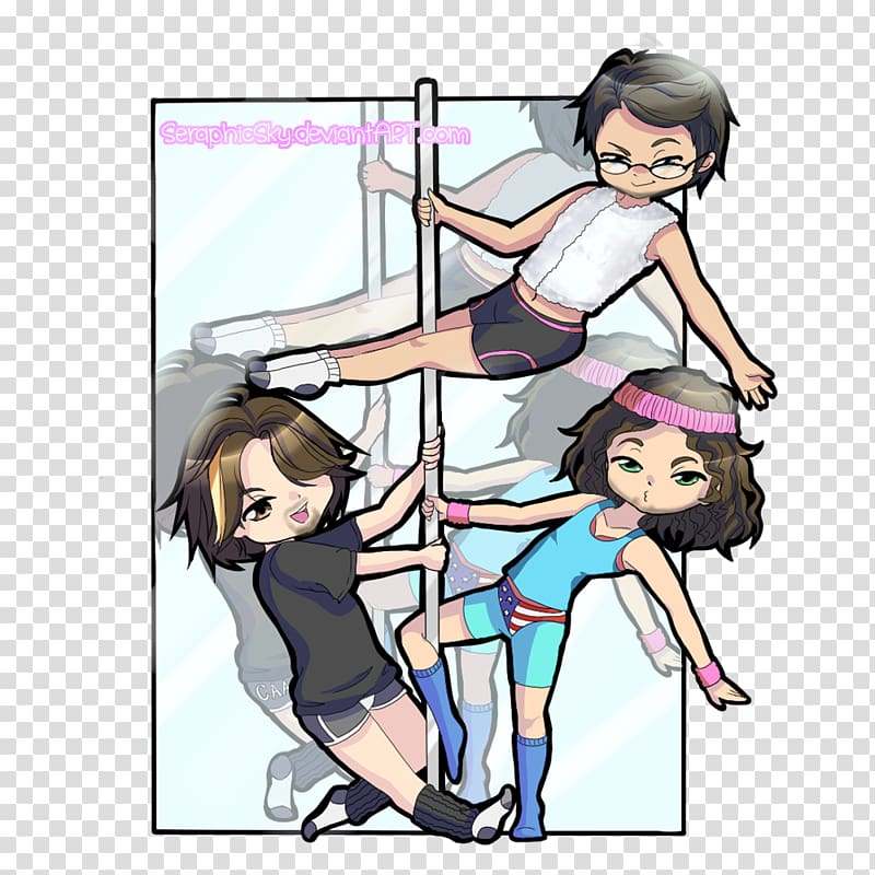 Pole dance Ninja Sex Party Video game Anime, Anime transparent background PNG clipart