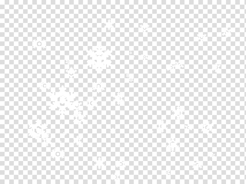 snowflakes illustration, White Black Pattern, Snowflake transparent background PNG clipart