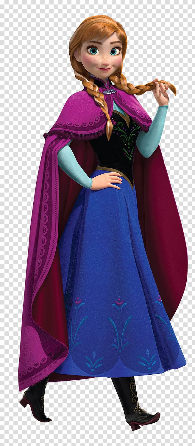 Disney Frozen Anna illustration, Frozen: Olafs Quest Elsa Anna Hans, Anna Background transparent background PNG clipart
