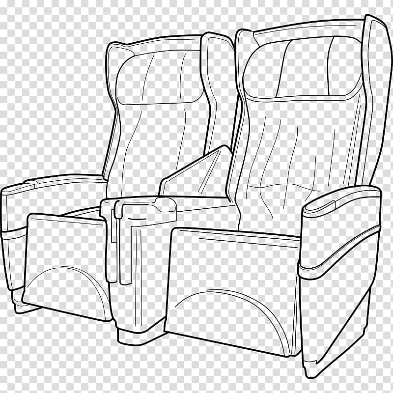 Airplane Airline seat , airplane transparent background PNG clipart