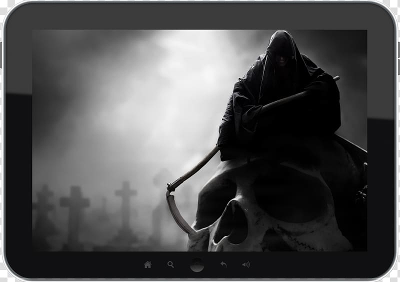 Death Race ®, Killer Car Shooting Games Human skull symbolism Desktop Scythe, Grimm reaper transparent background PNG clipart