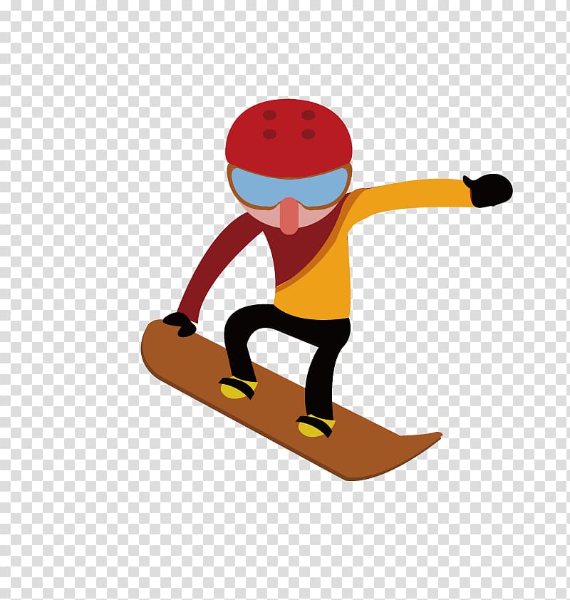 Snowboarding Skiing, Snowboard transparent background PNG clipart