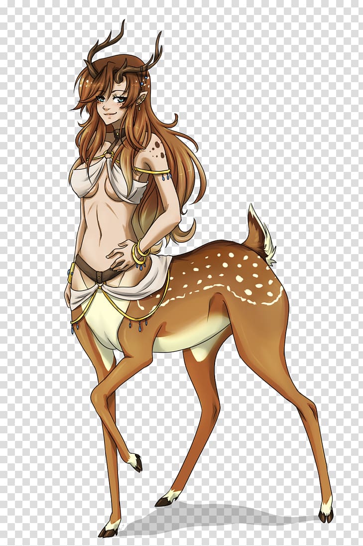 Deer Drawing Anime Art Manga, deer transparent background PNG clipart