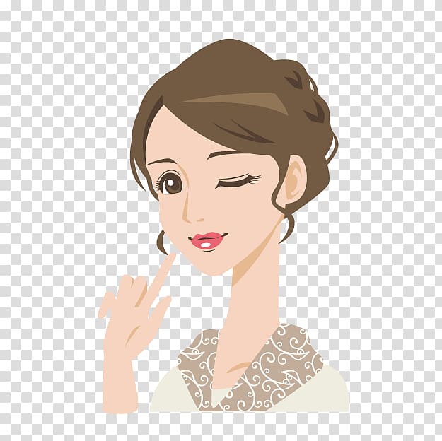 cute girl transparent background PNG clipart