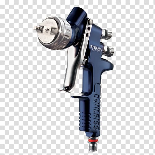 DeVilbiss Tekna 703517 ProLite Spray Gun Spray painting DeVilibiss Tekna 703676 Copper Gravity Feed Spray Gun High Volume Low Pressure, paint transparent background PNG clipart