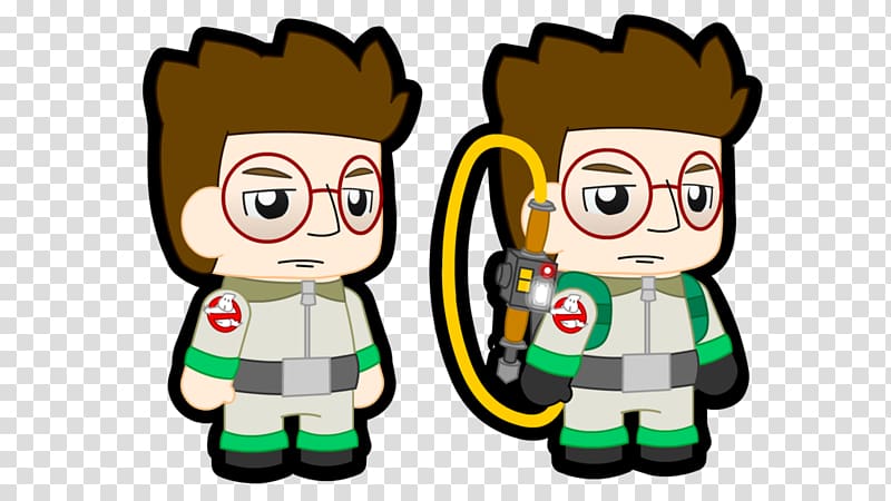 Peter Venkman Ghostbusters Proton pack Art, ghostbusters transparent background PNG clipart