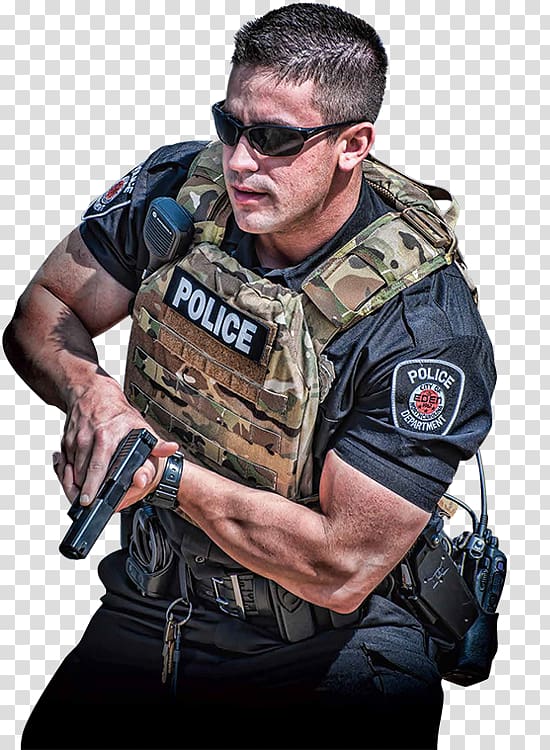 Soldier Plate Carrier System Police officer Bullet Proof Vests Military, Law Enforcement Officer transparent background PNG clipart