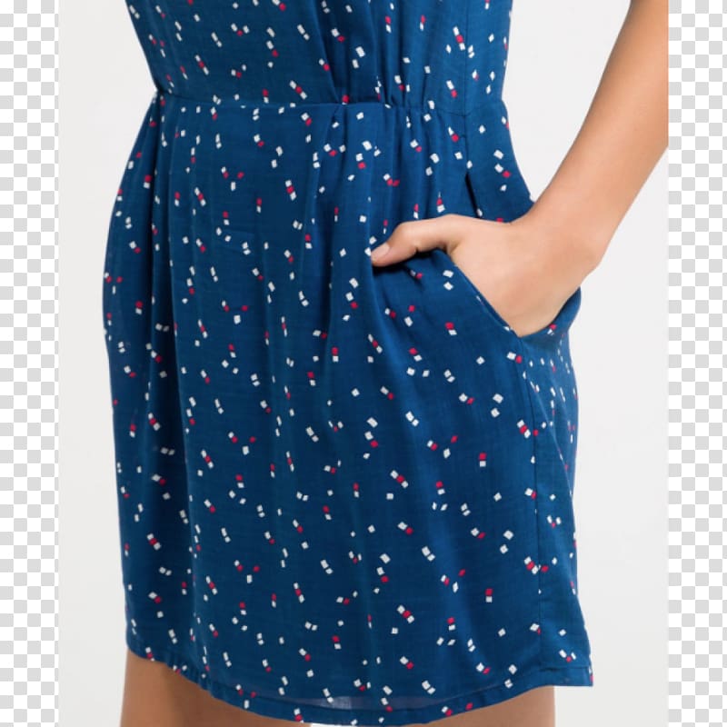 Dress Polka dot Armedangels Denim Shoulder, dress transparent background PNG clipart