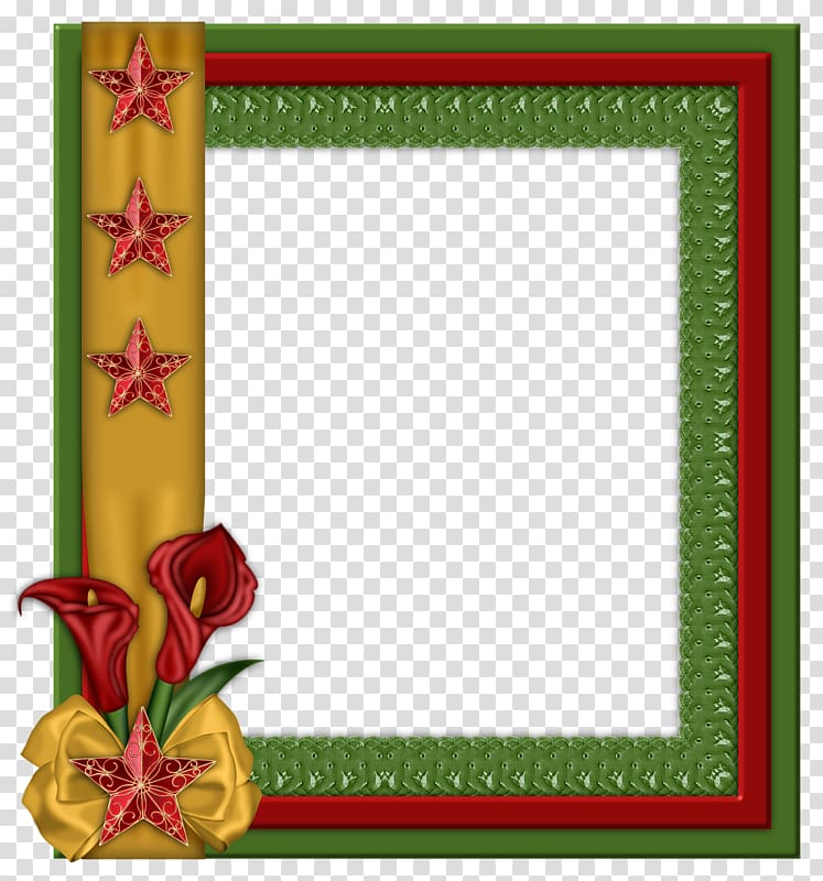 christmas frame fancy indian star transparent background PNG clipart