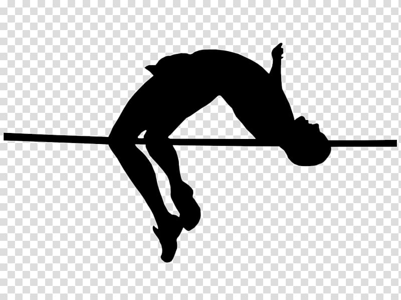 Track & Field High jump Long jump , athletics transparent background PNG clipart
