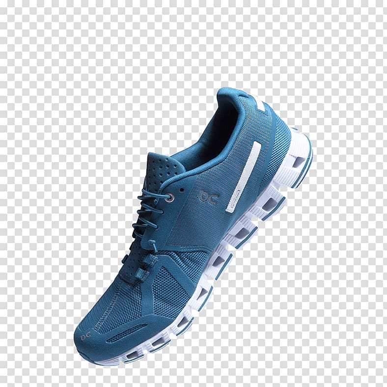 Nike Free Sneakers Shoe Running Cloud computing, blue shoes transparent background PNG clipart