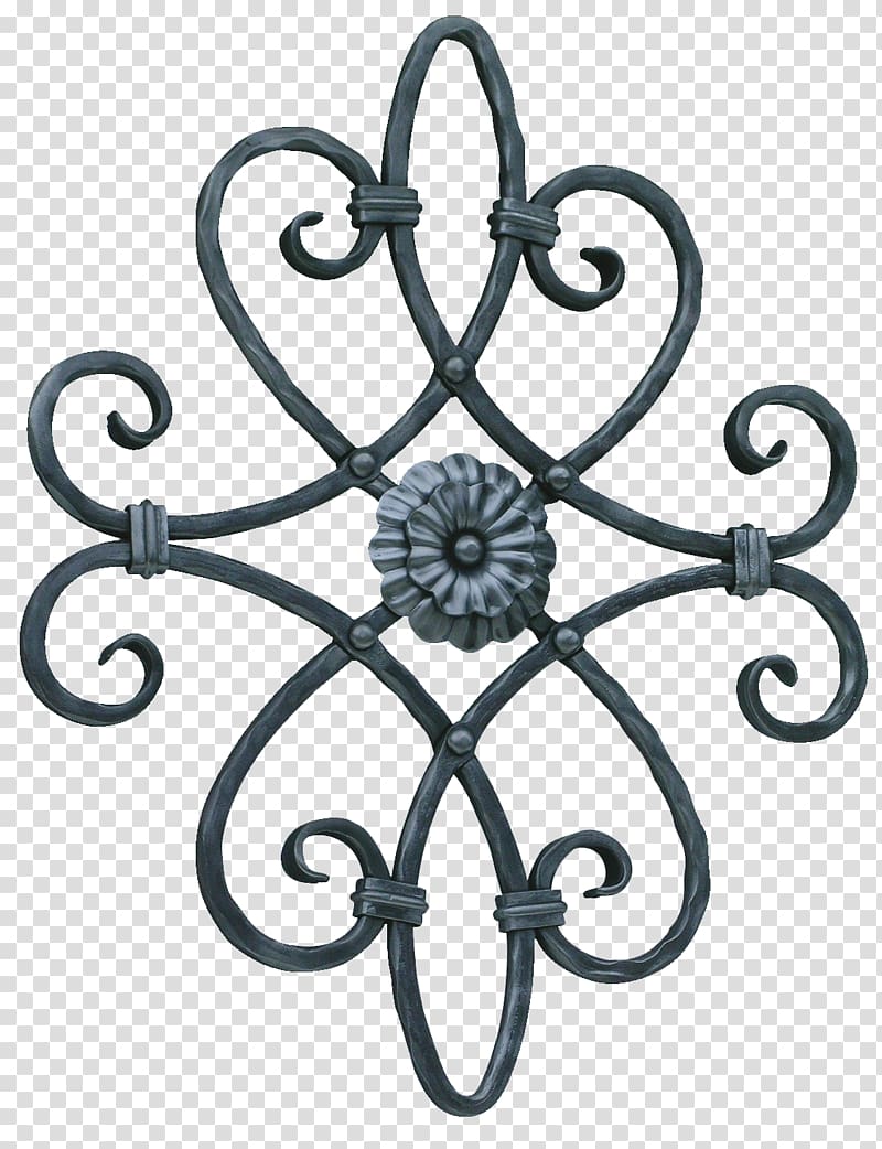 Wrought iron Forging Baluster Guard rail, hierro forjado transparent background PNG clipart