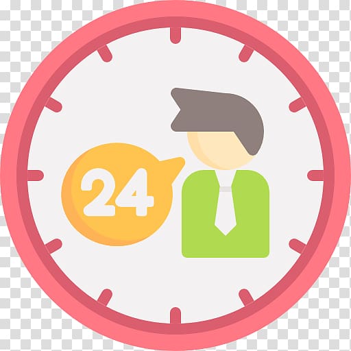 Computer Icons 24-hour clock , 24 HOURS transparent background PNG clipart