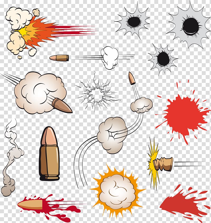 3D Explosions ClipArt