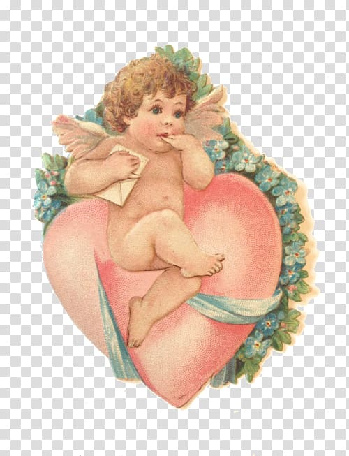 Pin-up girl Infant Angel M, pink angel transparent background PNG clipart