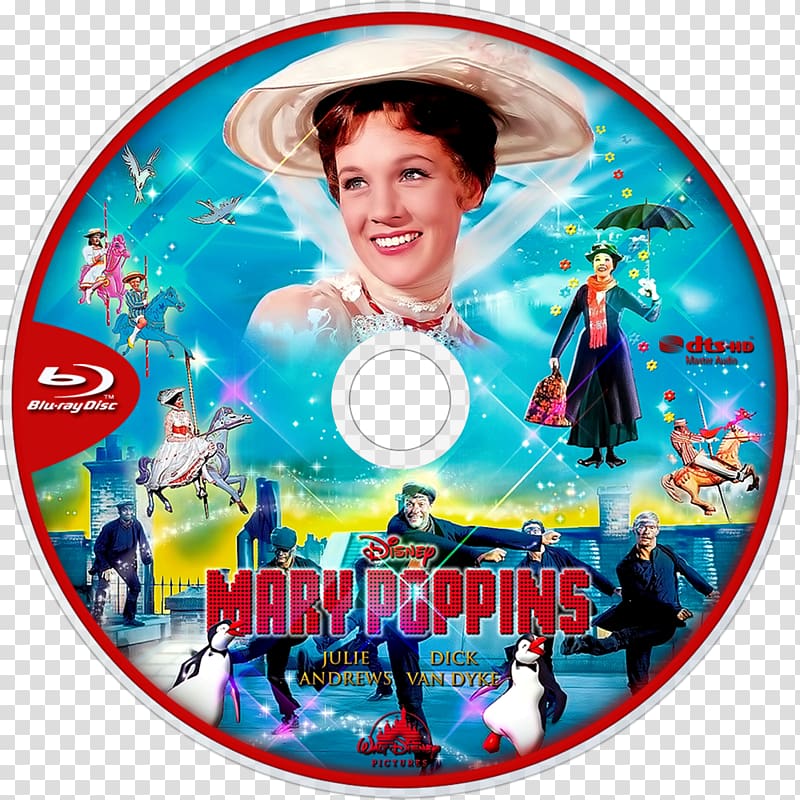 Mary Poppins DVD STXE6FIN GR EUR English, dvd transparent background PNG clipart