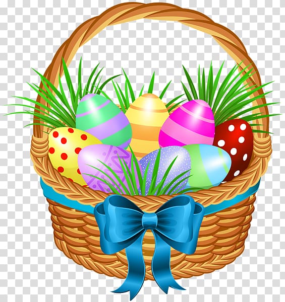 Easter egg Easter basket , Easter transparent background PNG clipart