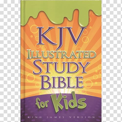 KJV Illustrated Study Bible for Kids: King James Version, Pink Simulated Leather The Holy King James Bible Font, BIBLE STUDY transparent background PNG clipart