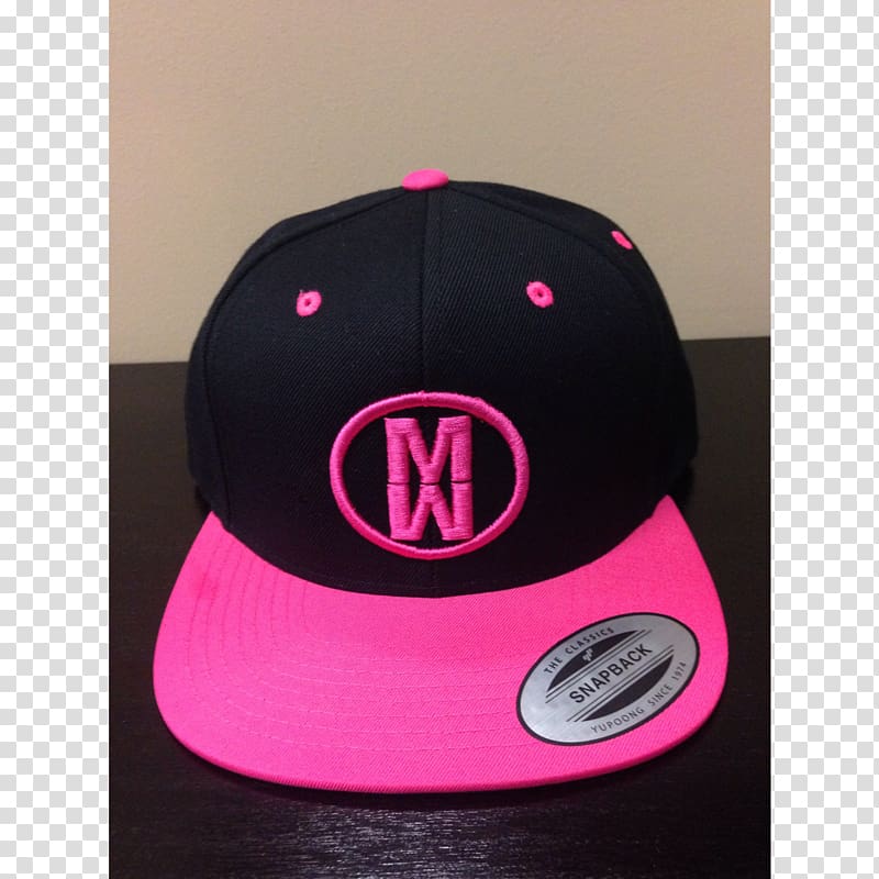 Baseball cap Hat Logo Magenta Grace Wins, snapback transparent background PNG clipart