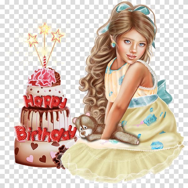 Birthday cake Torte Child Doll, Birthday transparent background PNG clipart