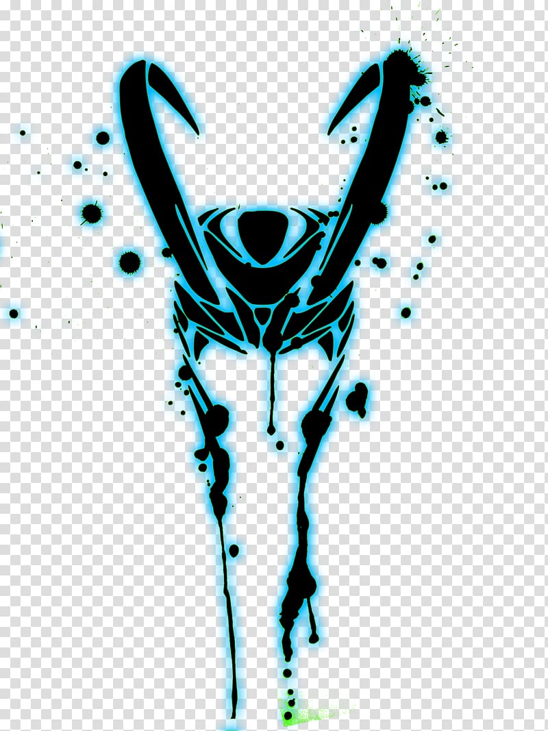 blue and black alien illustration, Loki Thor Tattoo Symbol Marvel Comics, loki transparent background PNG clipart